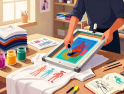 Belajar Teknik Sablon Manual Untuk Memulai Bisnis Fashion Lokal Yang Kreatif